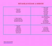 Image result for Retahilas Infantiles
