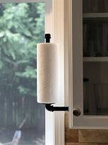 Image result for Satin Brass Vertical Paper Towel Holder