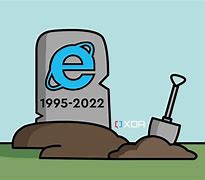 Image result for Internet Explorer Dead