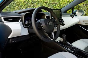 Image result for 2019 Corolla XSE Hatchback Interior