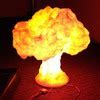 Image result for Mushroom Cloud Lamp Atomic Bomb Shaped Lamp