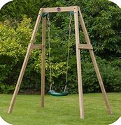 Image result for Single Outdoor Swing