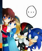 Image result for Anime Human Sonic the Hedgehog