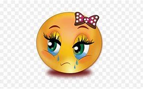 Image result for Female Sad Face Emoji