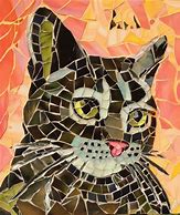 Image result for Egyptian Cat Mosaic