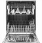 Image result for 24 Built in Dishwasher White