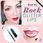 Image result for Glitter Lip Print