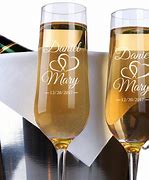Image result for Bride and Groom Toasting Glasses