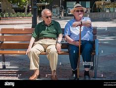 Image result for Old People Using in Plaza Together