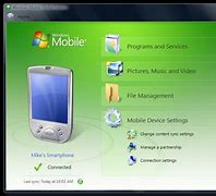 Image result for Windows 7 Mobile Device Center