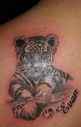 Image result for Tiger Cub Tattoo Drawing