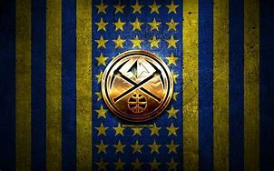 Image result for NBA Chamoions Denver Nuggets Yellow Garden Flag