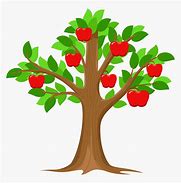 Image result for Cartoon Apple Tree Clip Art