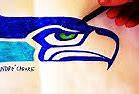 Image result for Seahawks Drawings