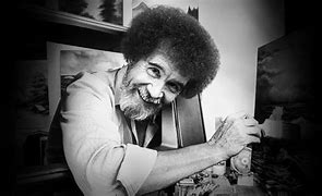 Image result for Bob Ross Boba