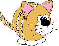 Image result for Round Cat Drawing