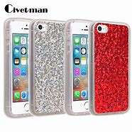 Image result for Clear Glitter iPhone SE Case