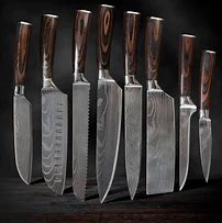 Image result for Japanese Knife Set