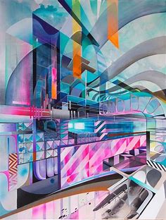 TOKYO TELEPORT — Jake Amason | Cultural architecture, Architecture illustration, Colour architecture