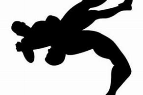 Image result for Wrestling Silhouette Clip Art Single