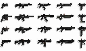 Image result for Gun Pixel Art