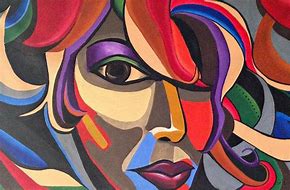 Image result for Abstract Woman Face Origional Art
