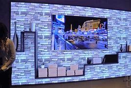 Image result for Samsung 213 Inch Wall TV