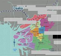 Image result for Osaka Japan On Map