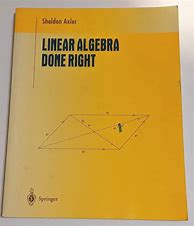 Image result for Halmos Linear Algebra