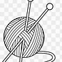 Image result for Crochet Hook Clip Art Black