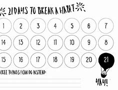 Image result for 21 Days Habit Pages