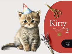 Image result for Whimsical Watercolor Cats