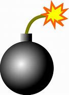Image result for Bomb Silhouette Png