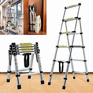 Image result for Folding Step Ladders with Handrails