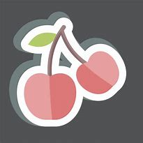 Image result for Cherry Sticker