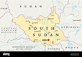 Image result for Where Is Juba South Sudan On a Map
