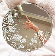 Image result for Miror Glass Paint Idea