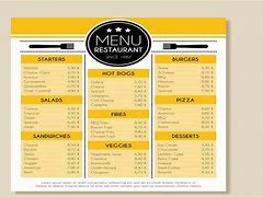 Image result for Perfect Touch Restaurant Menu