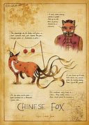 Image result for Chinese Painting of Fox