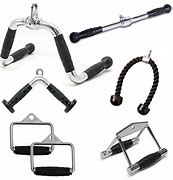 Image result for Cable Attachments in Gym