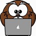 Image result for Laptop with Time Clip Art