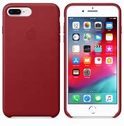 Image result for Red iPhone 8 Plus Leather Case