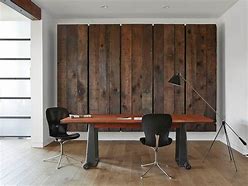 Image result for Wood Panel Home Office Setup