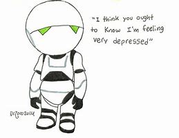 Image result for Marvin the Paranoid Android Meme