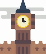 Image result for 2D Image of Clock Tower