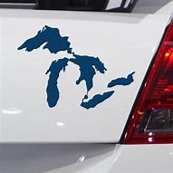 Image result for Michigan Vintage Vinyl Decal