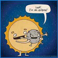Image result for Solar Eclipse Funny Cartoon