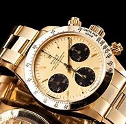 Image result for Rolex Gold Watch