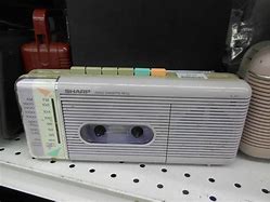 Image result for Sharp Cassette Player