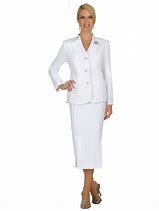 Image result for Plus Size Suit Separates White